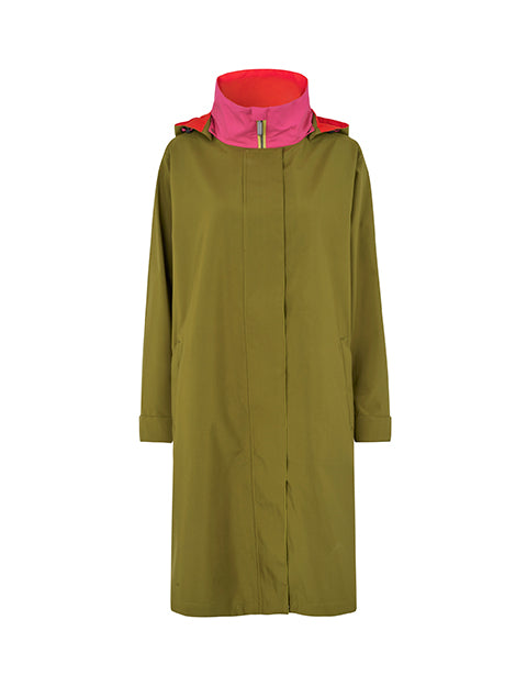 Regn jas Julia groen