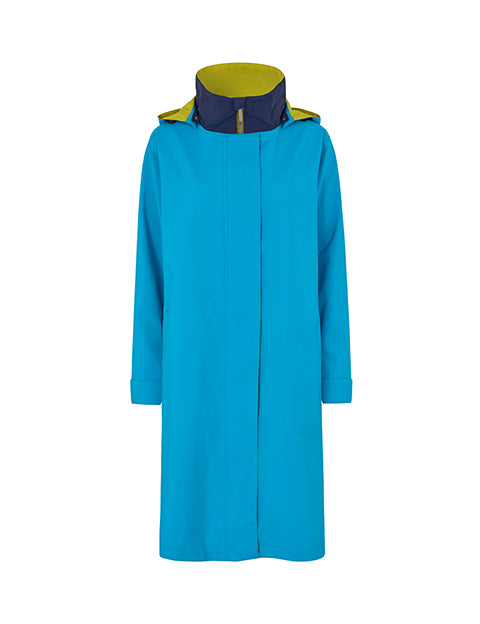 Regn jas Julia turquoise