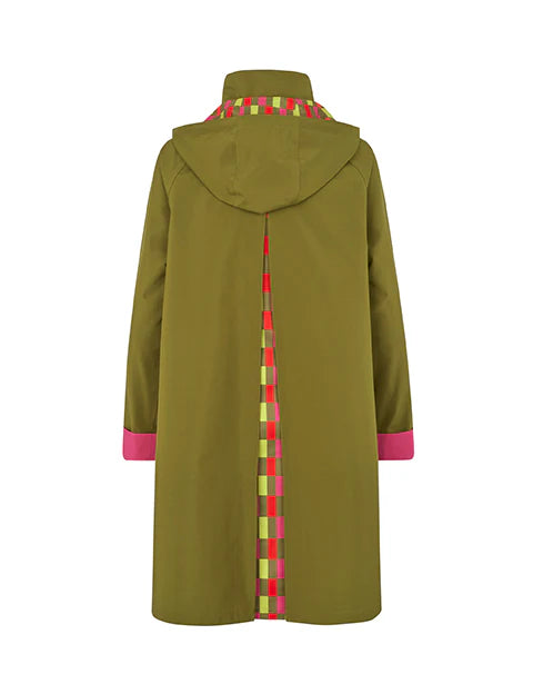 Regn jas Julia groen