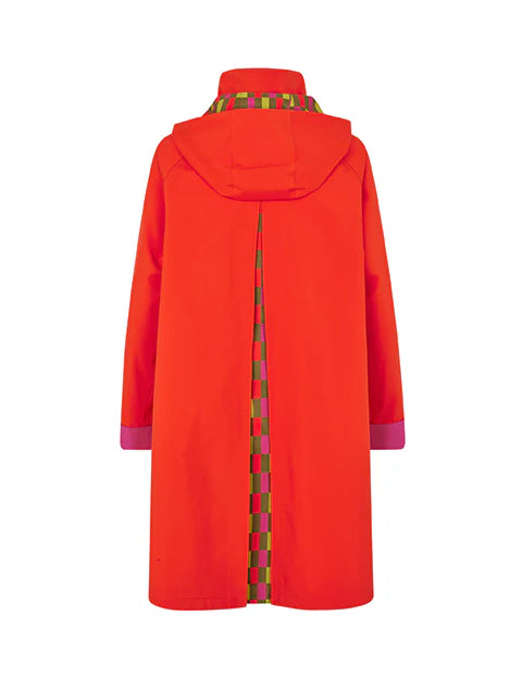 Regn jas Julia red